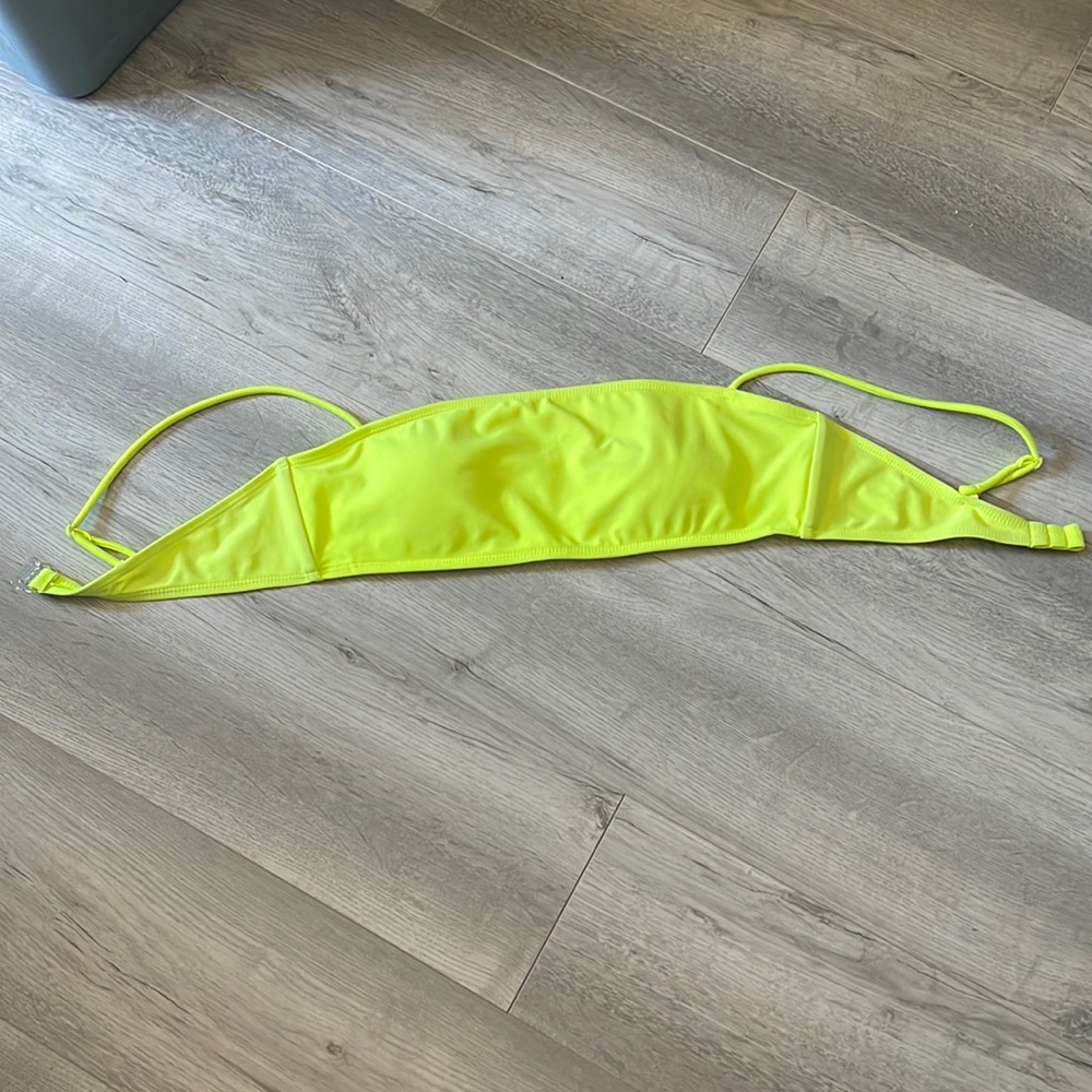 Nobu bandeau bikini top size large